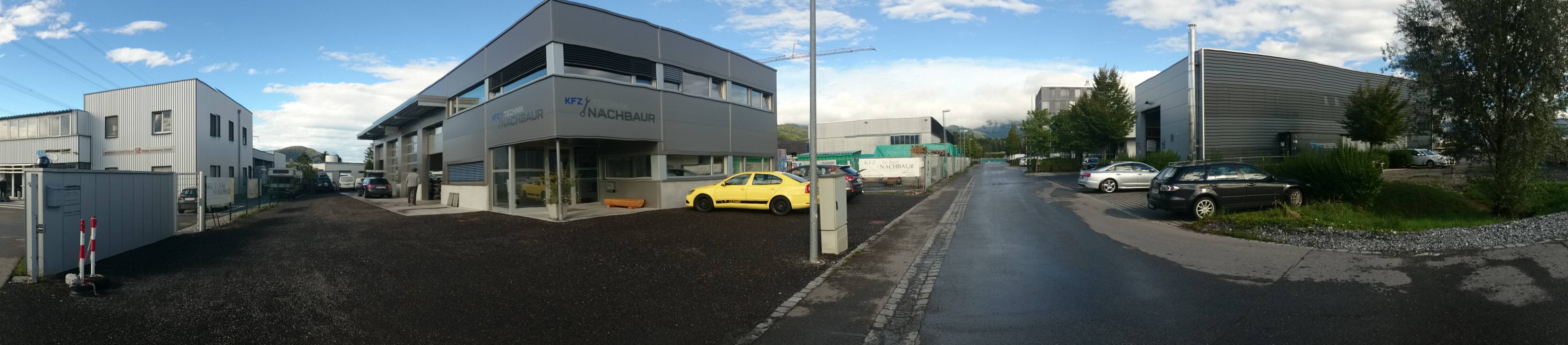 KFZ Technik Nachbaur – Standort im Interpark Focus, Röthis